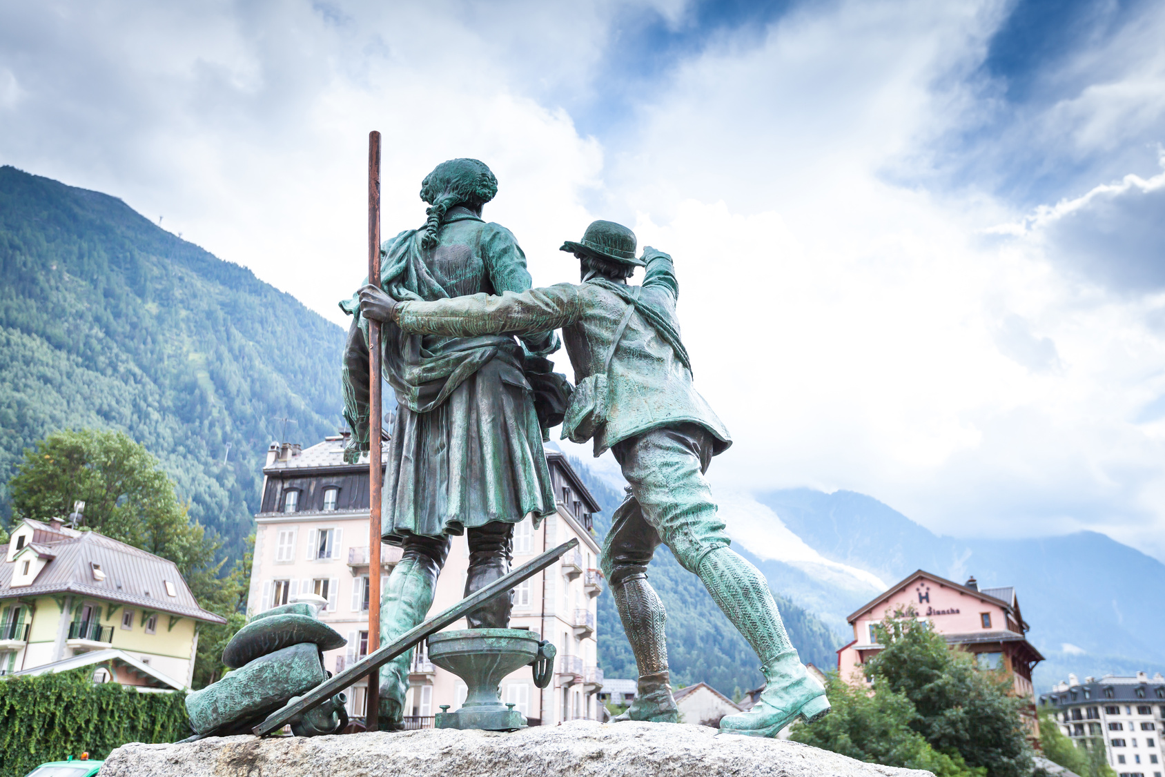 Chamonix - monument