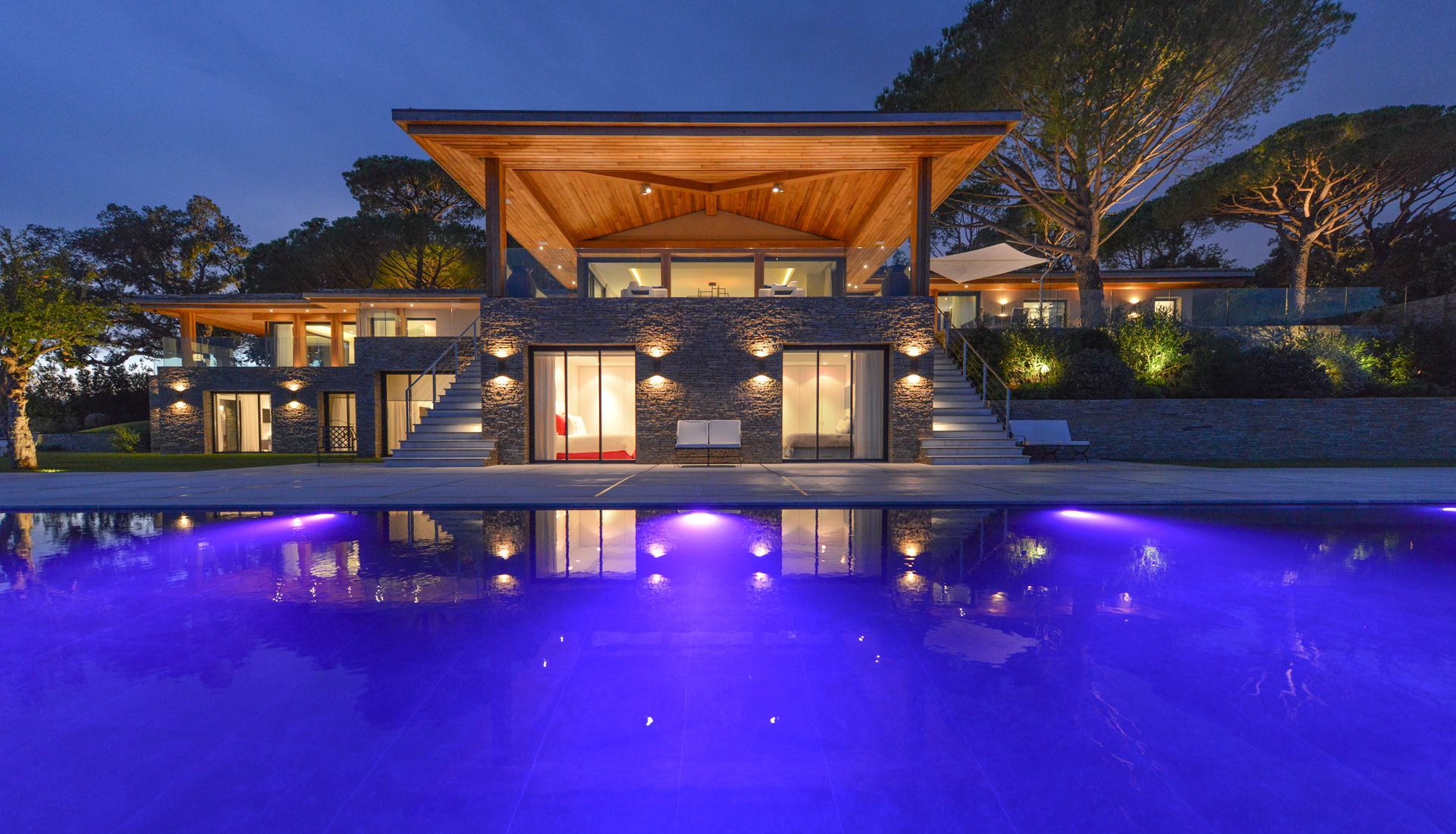 villa luxueuse saint tropez piscine